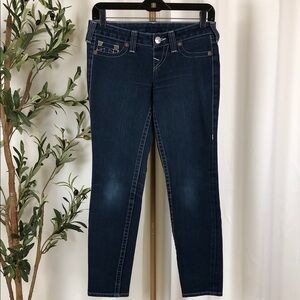 True Religion Jeans Denim in Dark Indigo Sz 26 (B4)